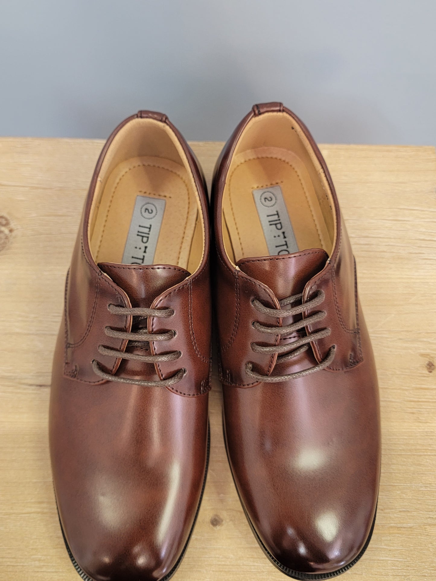 Charles Boys Shoe-Brown