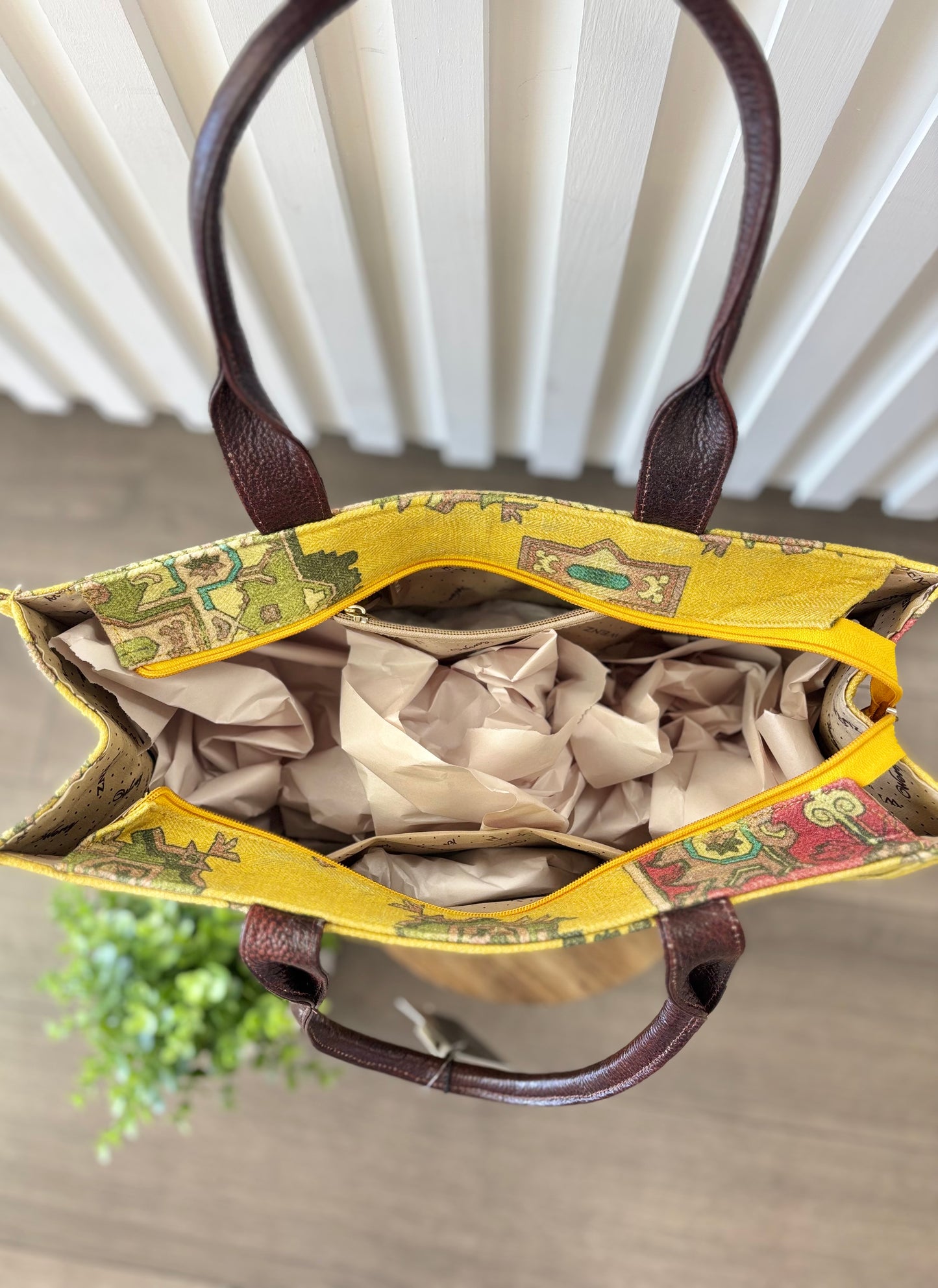 Southwest Tapestry Bag-Yellow