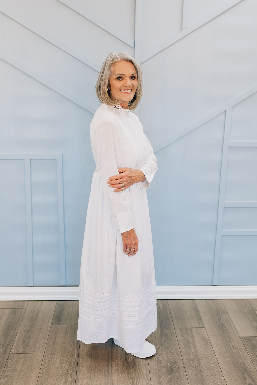 Cotton Vanilla Temple Dress – Dressed in White