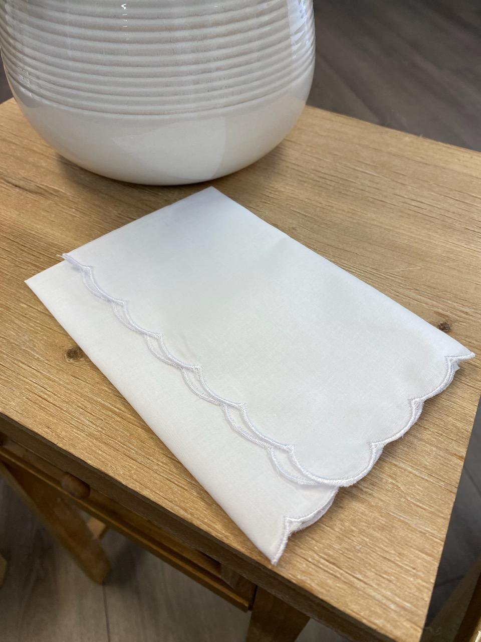 Hankie-Scalloped Edge