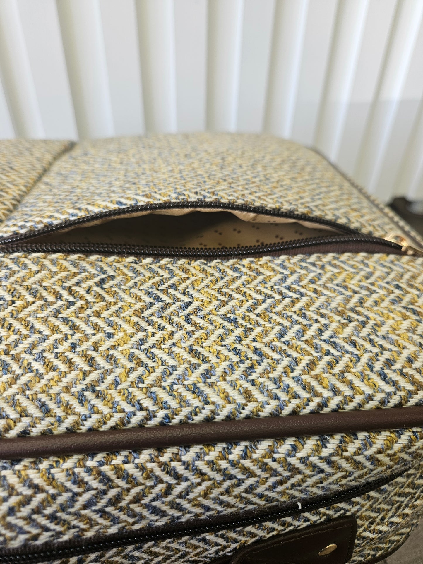 Oxford Temple Bag Blue/Gold