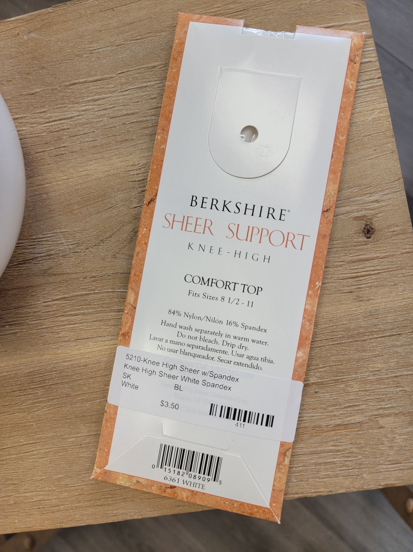 Sock-Knee High with Spandex