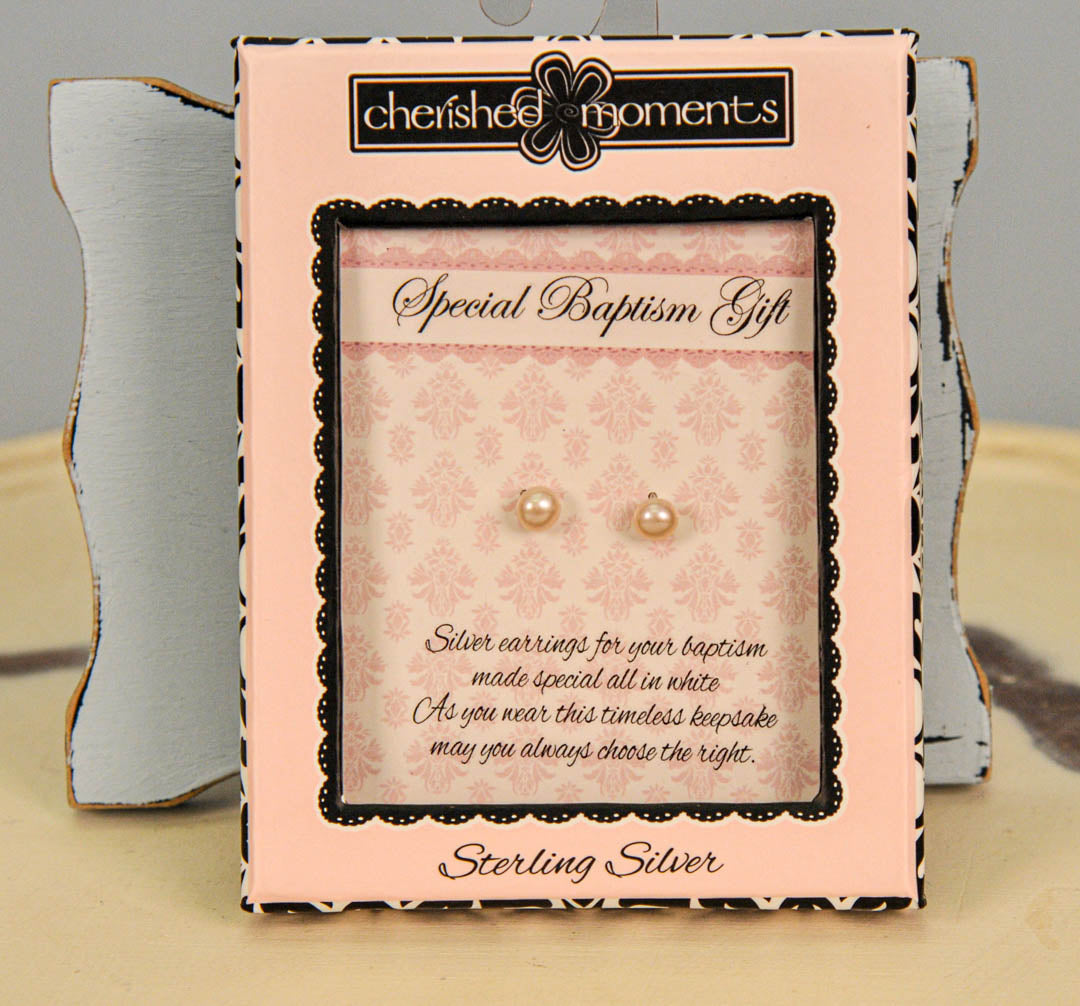 Baptism Earrings