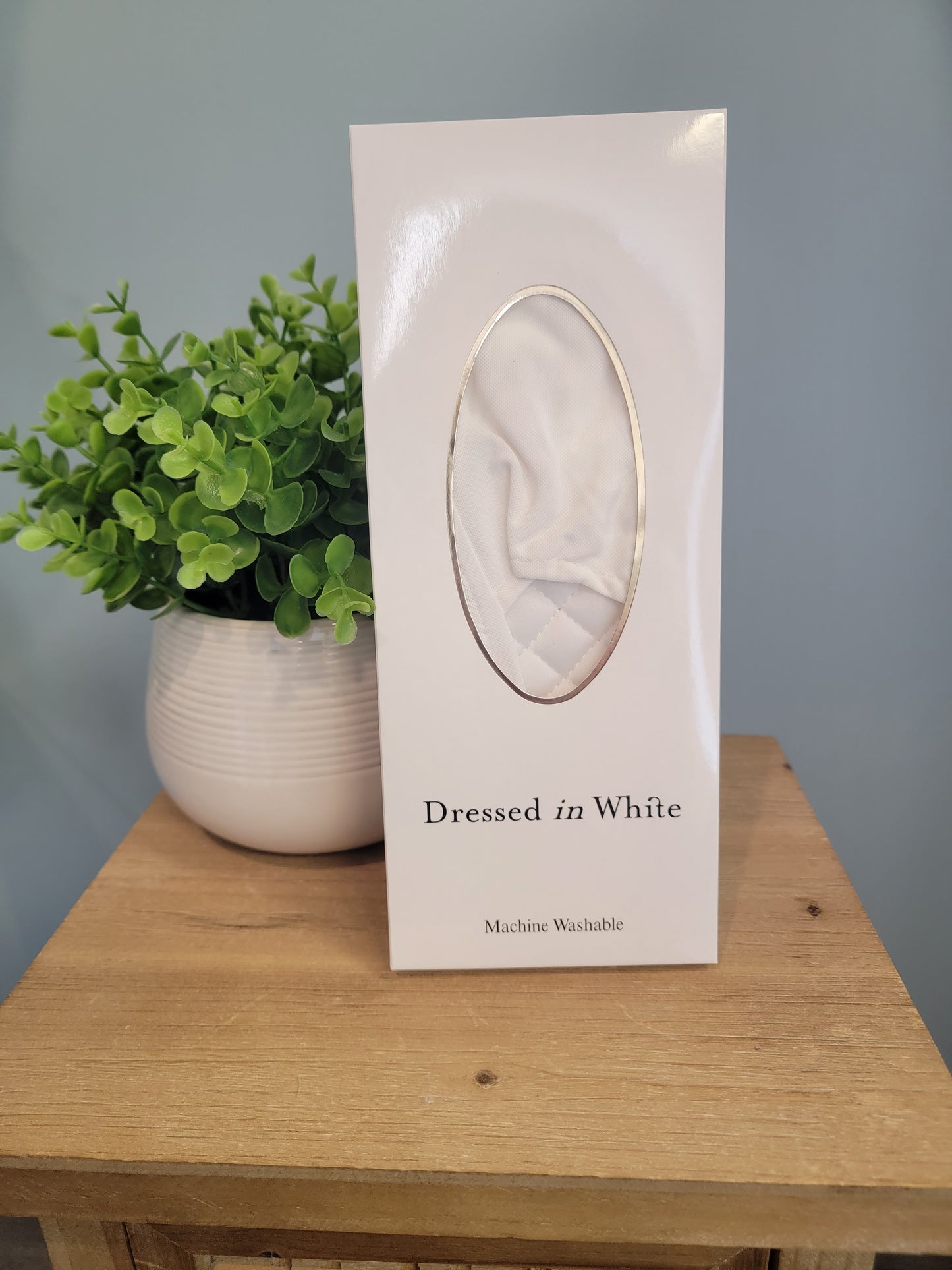 Men's White Temple Slippers