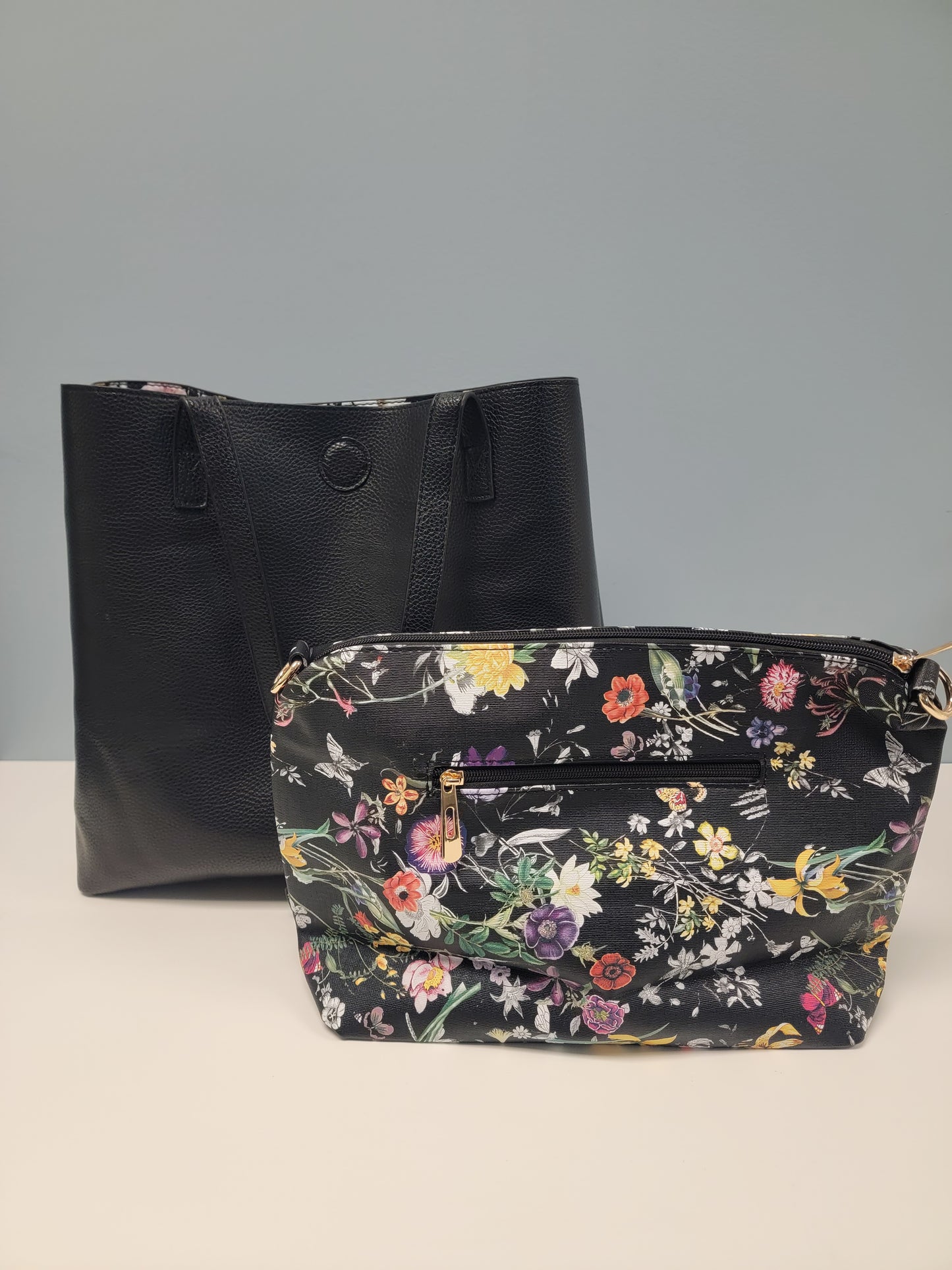 Reversable Tote Black