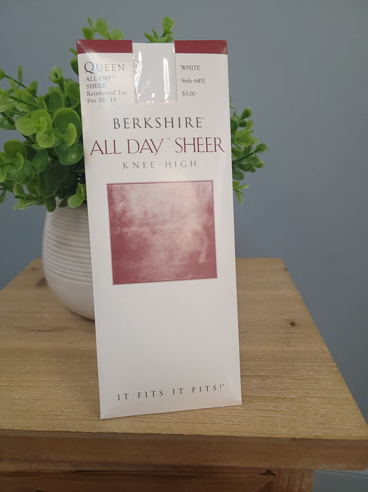 Queen Sock-Knee High with Nylon