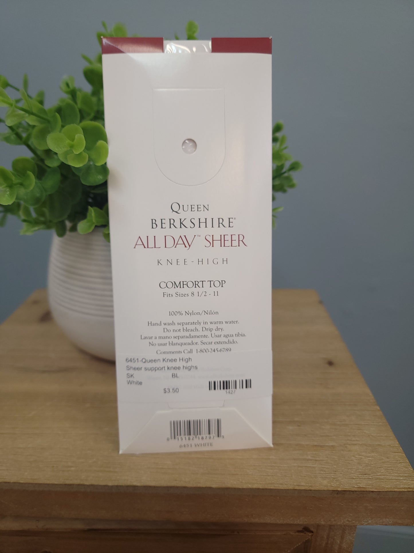 Queen Sock-Knee High with Nylon