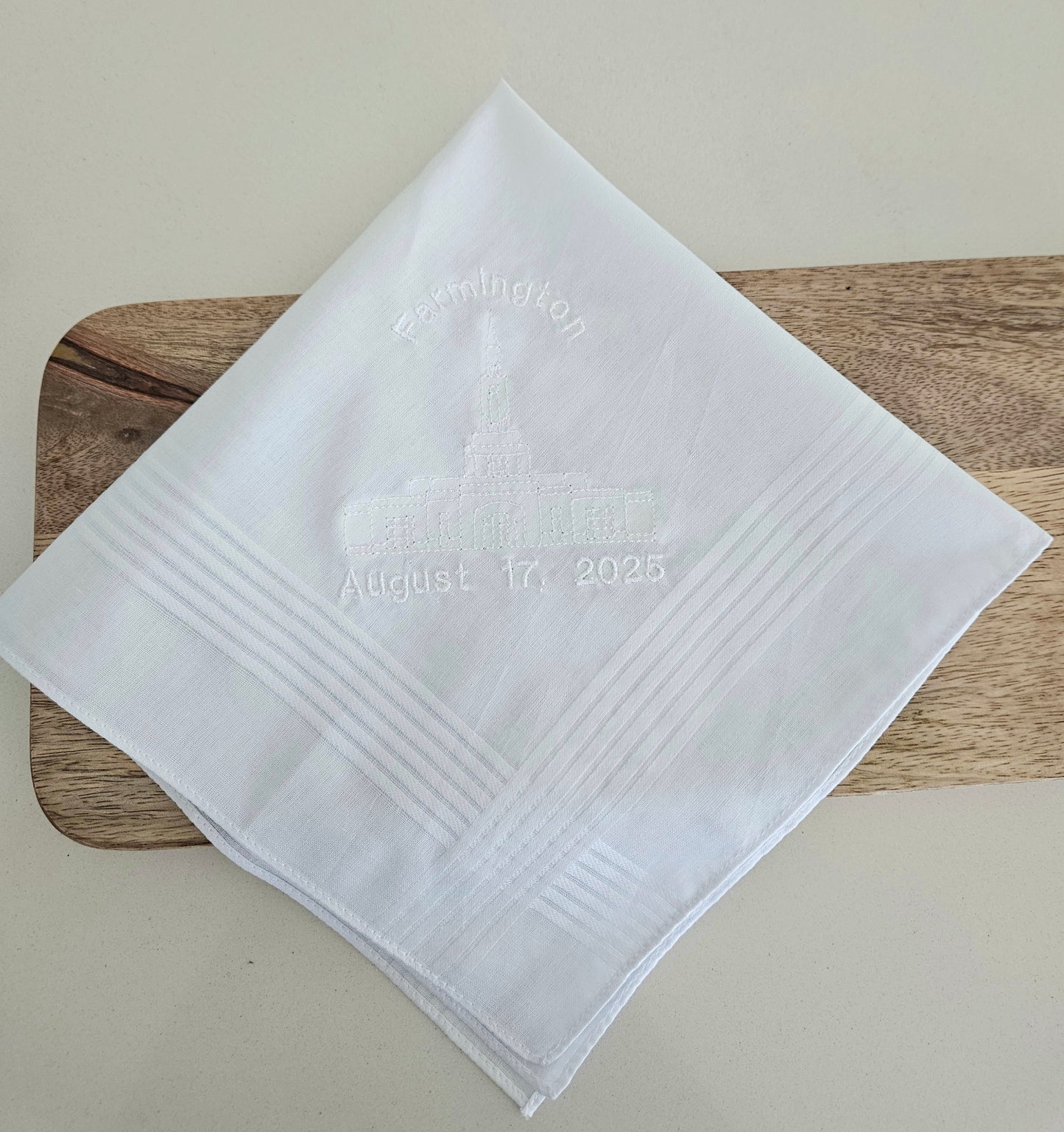 Farmington NM Temple Dedication Hankie