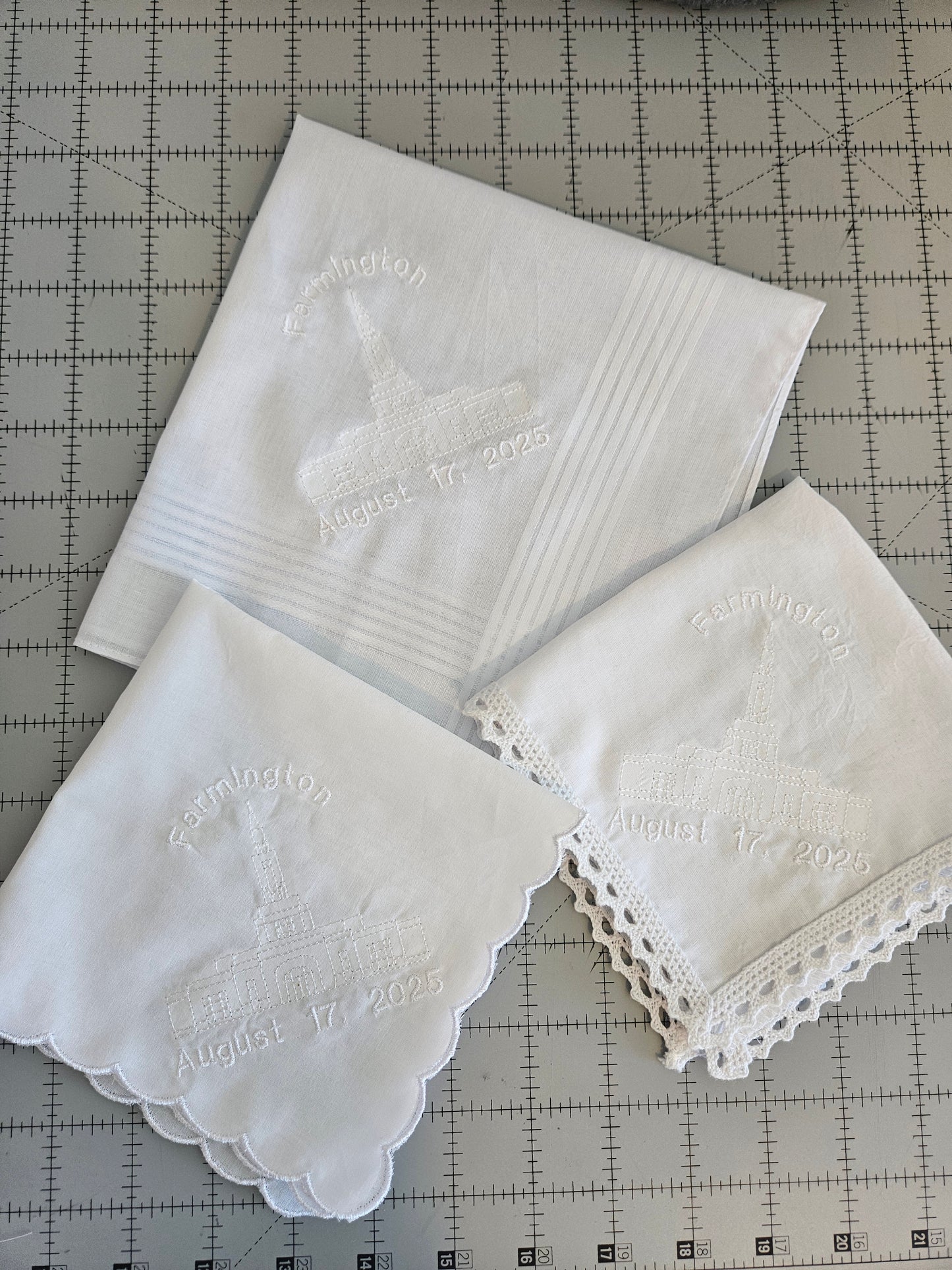 Farmington NM Temple Dedication Hankie