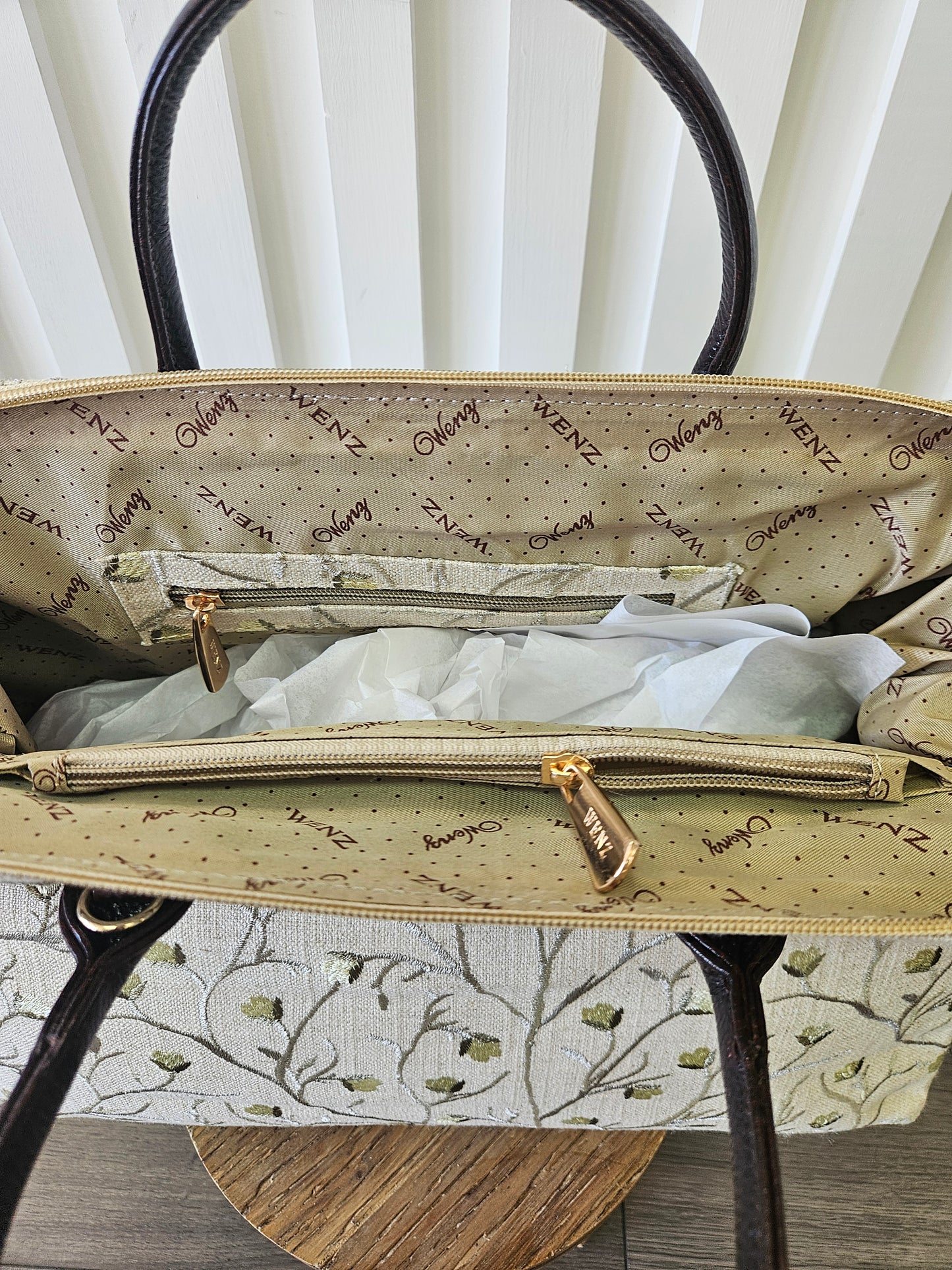 Sage Blossom Bag
