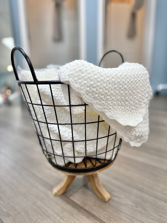 Popcorn Shawl Blanket
