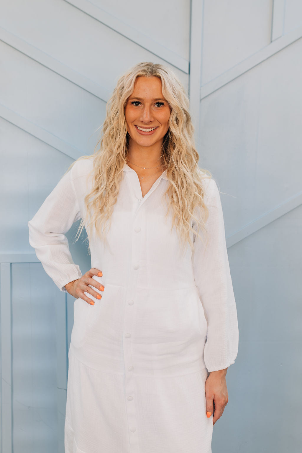 Cotton LDS Temple Zipper Dress – Dressed in White Cotton LDS Temple Zipper Dress – Dressed in White