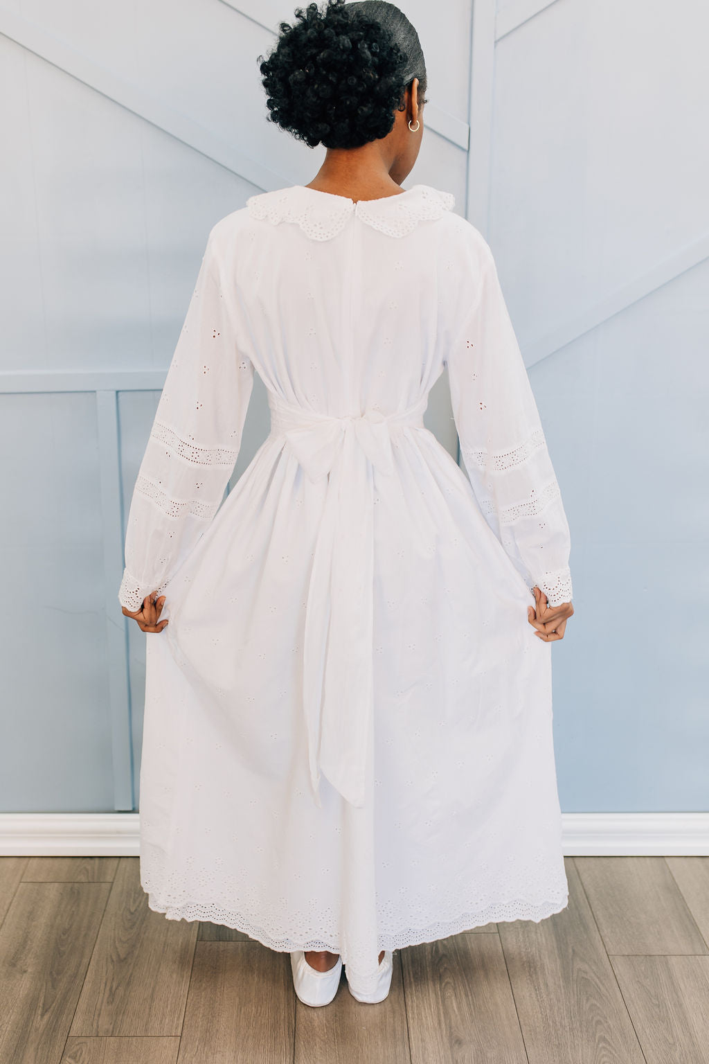 Emma Cotton LDS Temple Dress