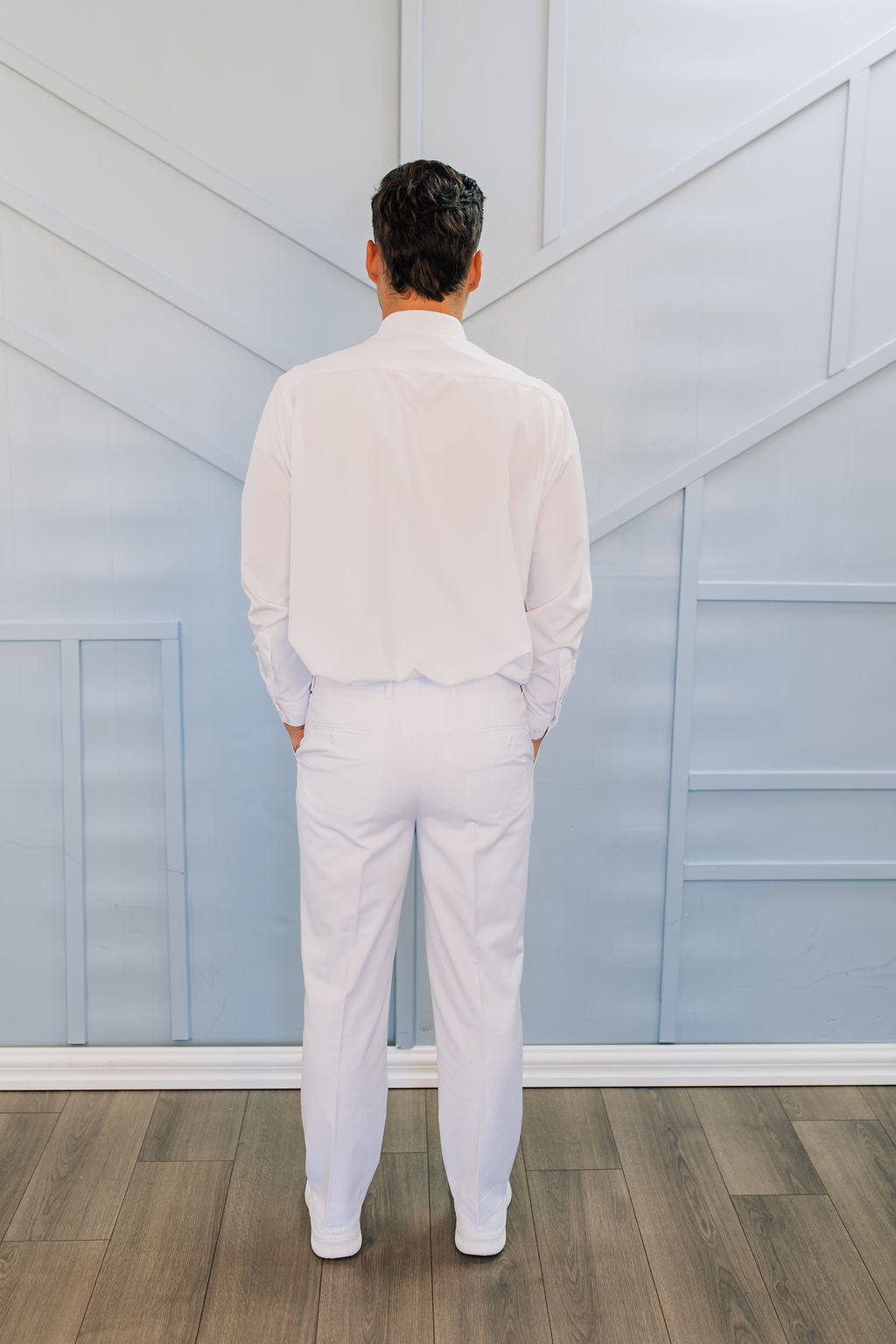 Men's White LDS Temple Pants | Dressed in White Men's White LDS Temple Pants | Dressed in White