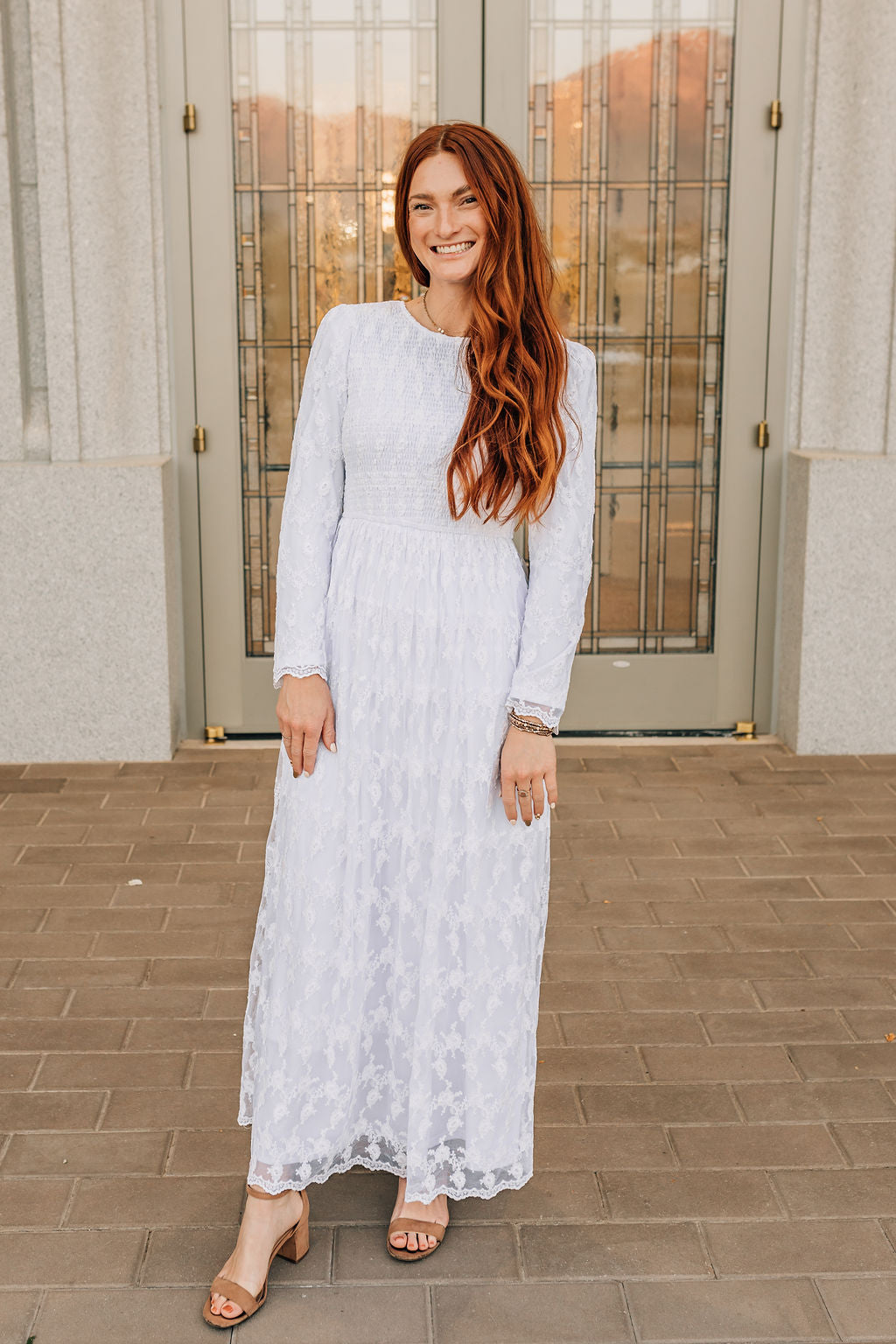 Pearl Temple Dress – Dressed in White