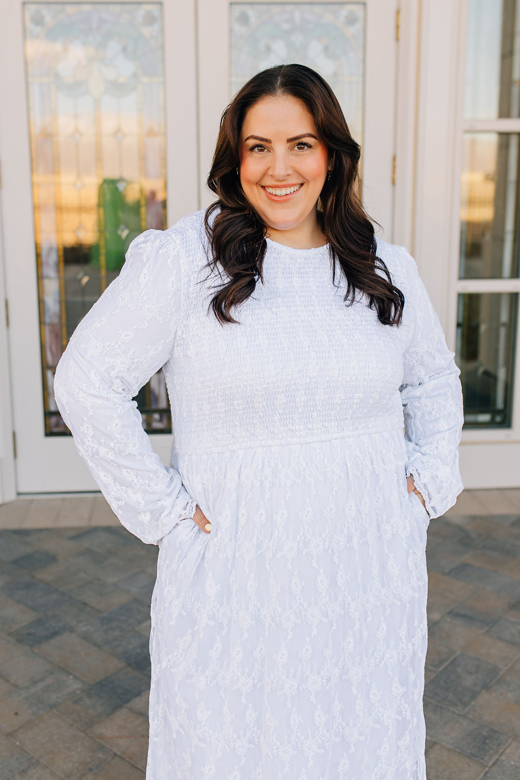 Pearl Temple Dress – Dressed in White