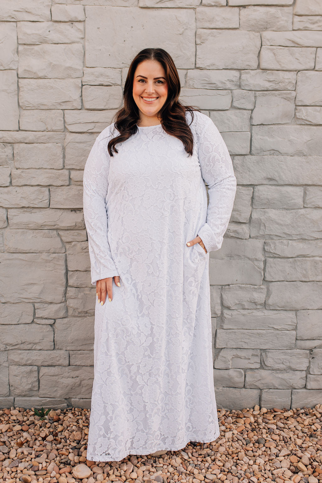 Straight Lace Temple Dress