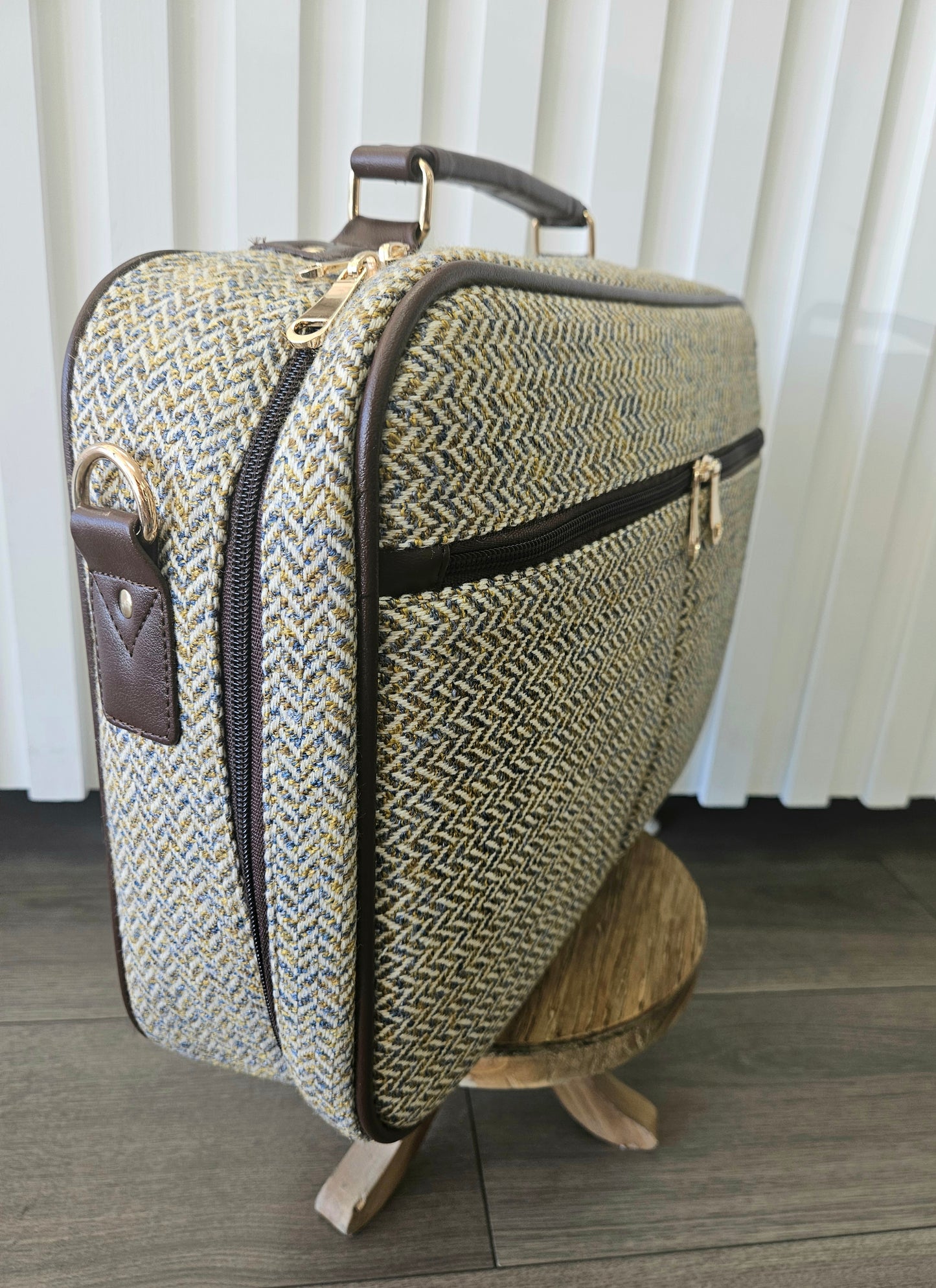 Oxford Bag Blue/Gold