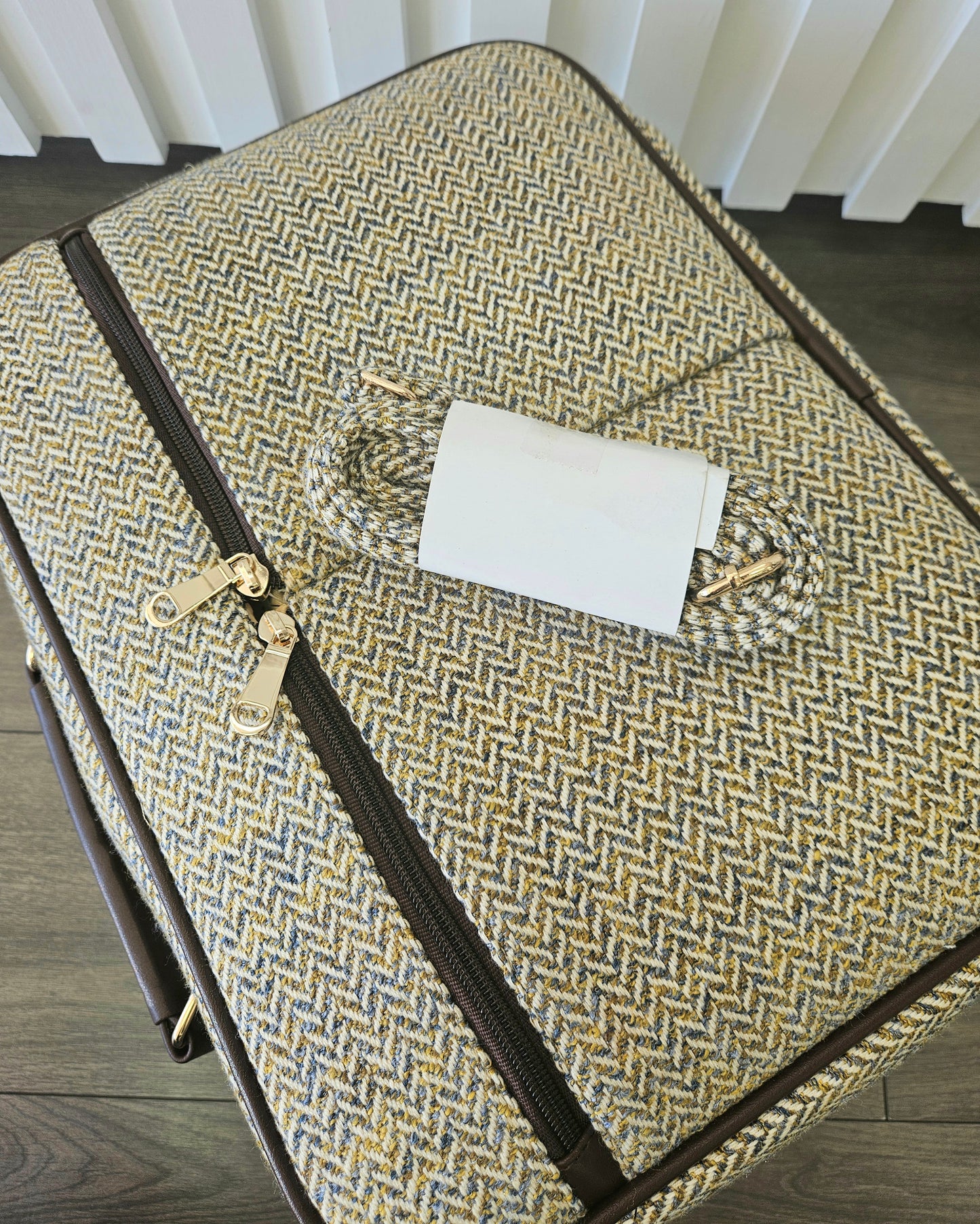 Oxford Bag Blue/Gold