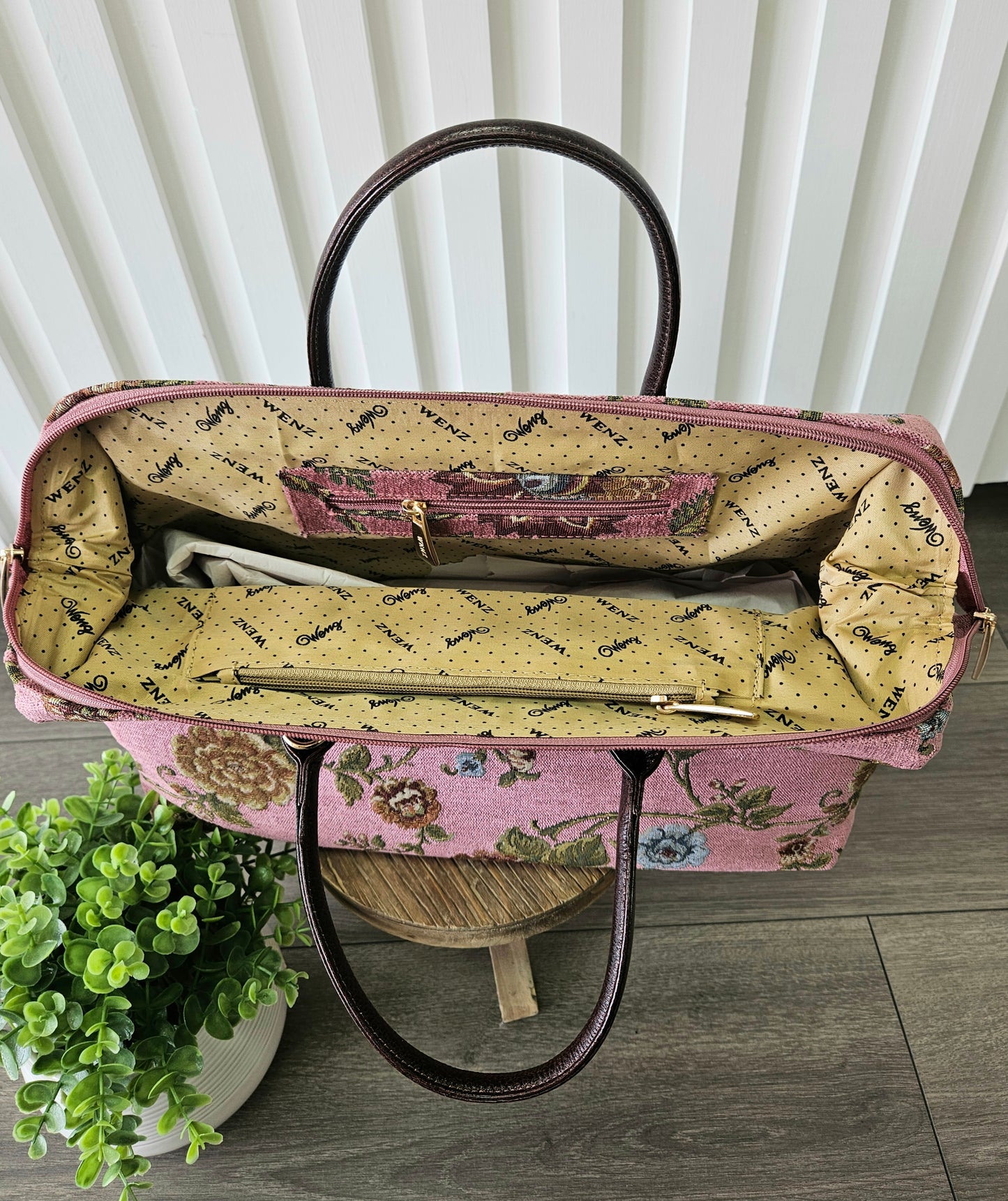 Rose Print Bag