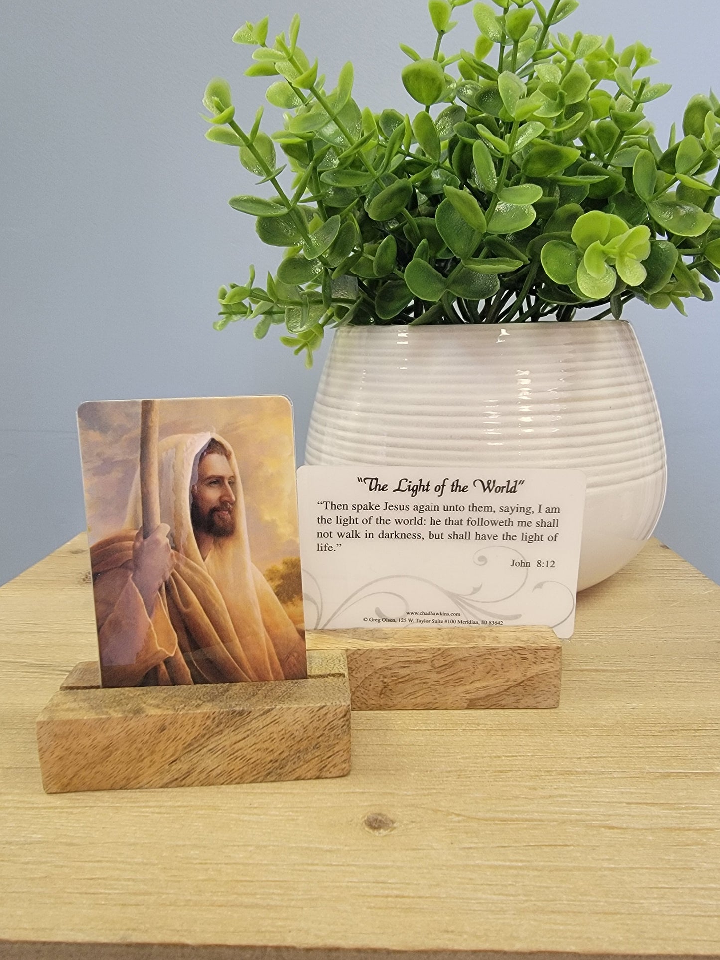 Temple Recommend Holder-Christ