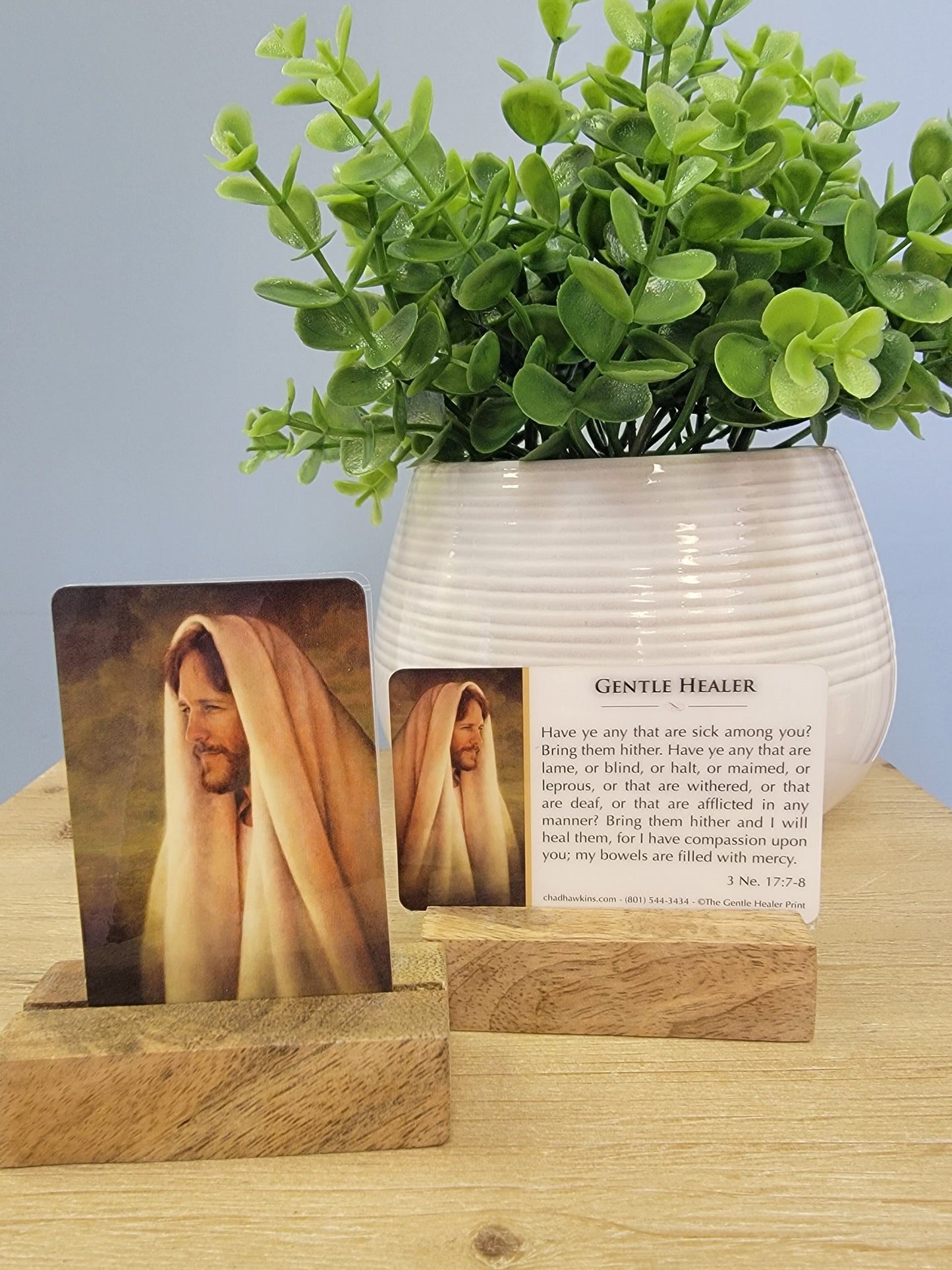 Temple Recommend Holder-Christ