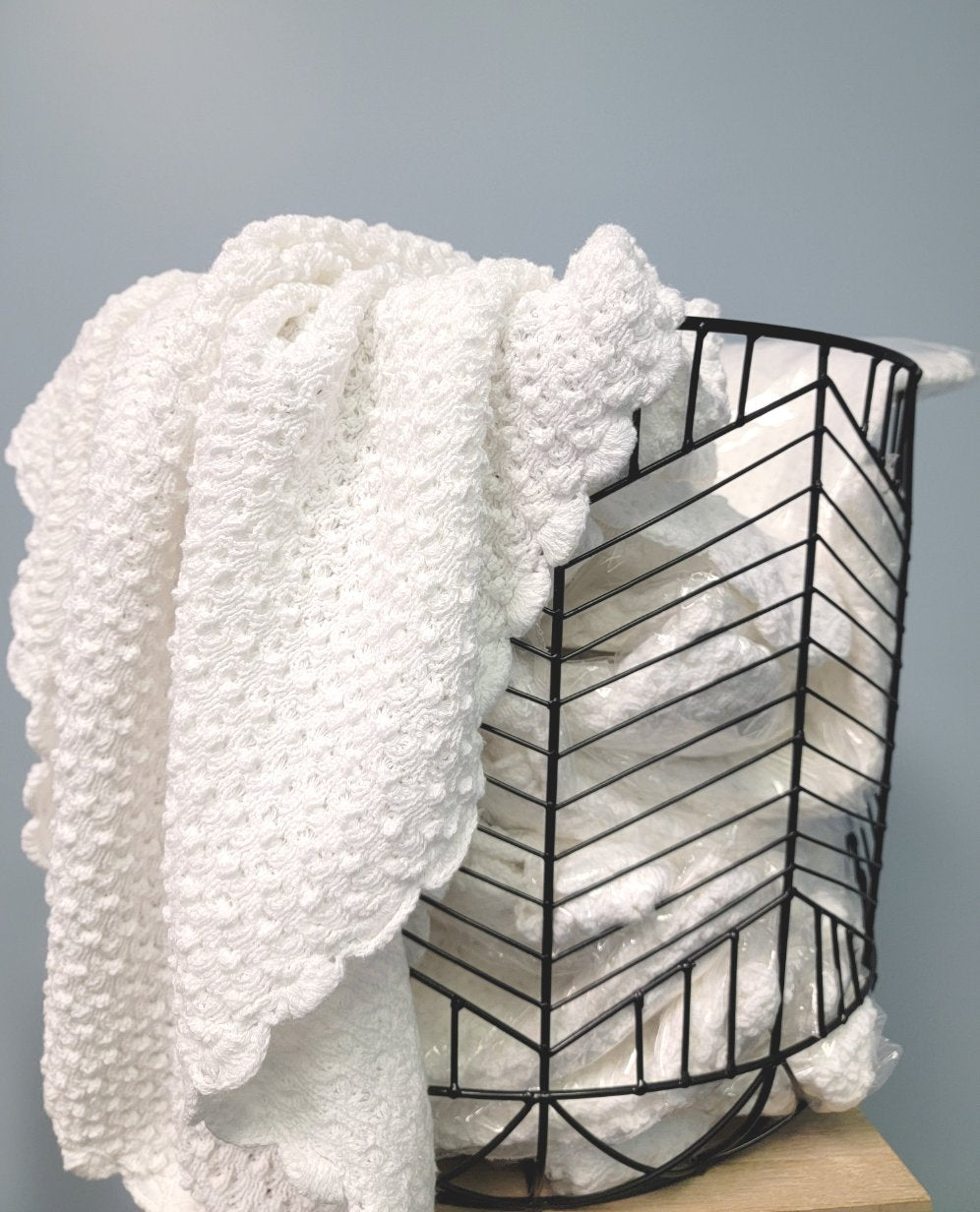 Popcorn Shawl Blanket