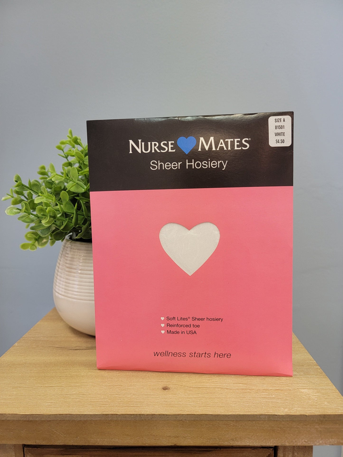 nurse mates nylons-front view