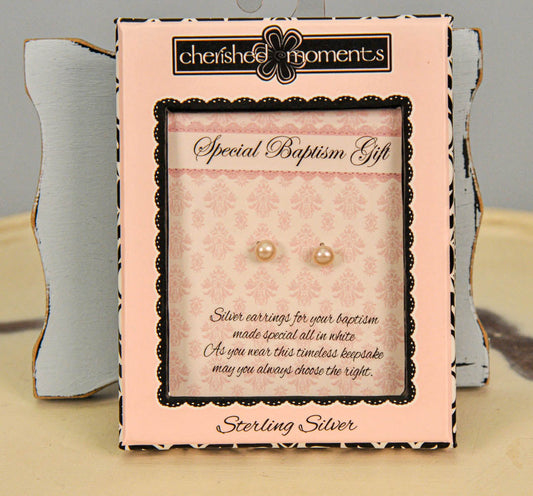 Baptism Earrings